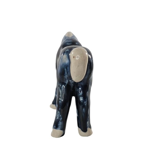 Dorothy Kindell Foal Baby Horse Figurine Blue Head Tucked Down - Picture 7 of 11